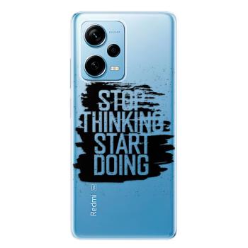 Odolné silikonové pouzdro iSaprio - Start Doing - black - Xiaomi Redmi Note 12 Pro 5G / Poco X5 Pro 5G