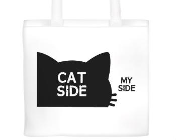 Plátěná nákupní taška CAT SIDE