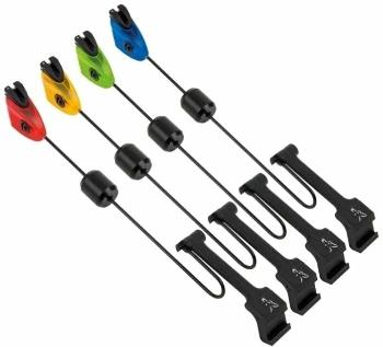 Fox Fishing MK3 Swinger 4 Rod Set Červená-Modrá-Oranžová-Zelená Signalizátor záběru