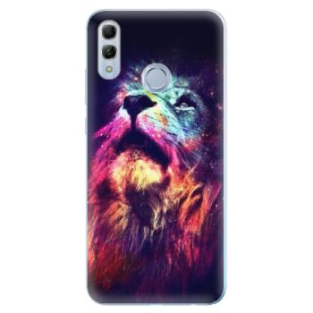 Odolné silikonové pouzdro iSaprio - Lion in Colors - Huawei Honor 10 Lite