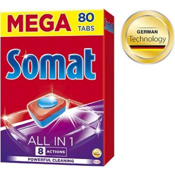 Somat All in 1 tablety do myčky 80 ks (9000101348019)