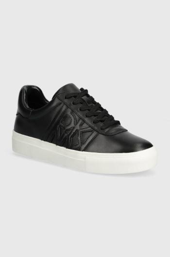 Kožené sneakers boty Dkny Jennifer černá barva, K1427962