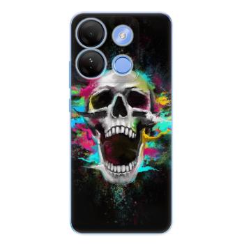 Odolné silikonové pouzdro iSaprio - Skull in Colors - Infinix Smart 7