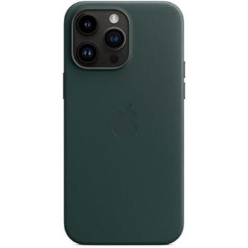 Apple iPhone 14 Pro Max Kožený kryt s MagSafe piniově zelený (MPPN3ZM/A)