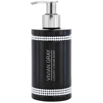 Vivian Gray Crystals Black krémové mýdlo 250 ml