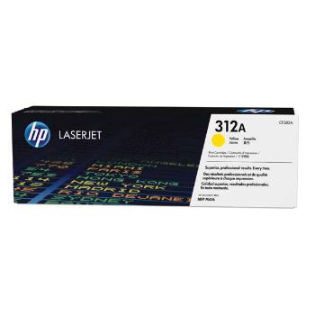 HP CF382A - originální toner HP 312A, žlutý, 2700 stran