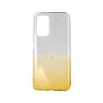 TopQ Kryt Xiaomi Redmi Note 11 Pro+ 5G glitter stříbrno-oranžový 72463 (Sun-72463)