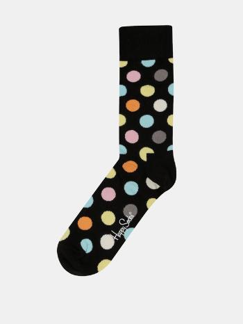 Happy Socks Big Dots Ponožky Černá