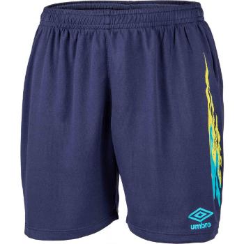 Umbro FW GRAPHIC KNIT SHORT JNR Chlapecké sportovní trenky, tmavě modrá, velikost XL