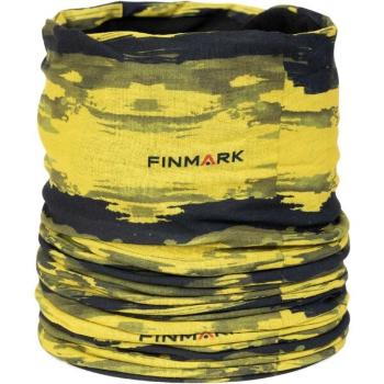 Finmark FSW-204 Multifunkční šátek s fleecem, žlutá, velikost UNI