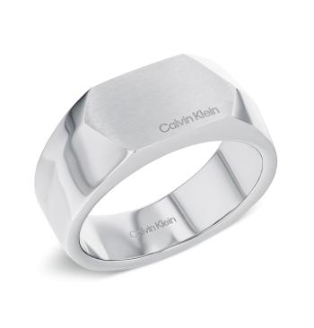 Calvin Klein Pánský ocelový prsten Magnify 35100016 64 mm