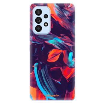 Odolné silikonové pouzdro iSaprio - Color Marble 19 - Samsung Galaxy A53 5G