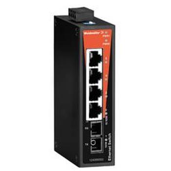 Průmyslový ethernetový switch Weidmüller, IE-SW-BL05T-4TX-1SCS