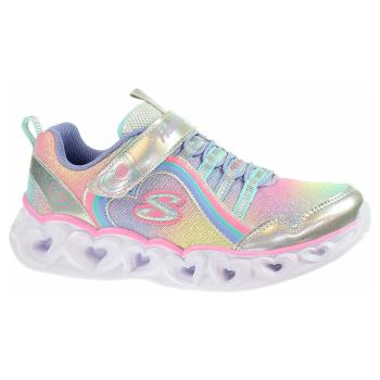 Skechers S Lights-Heart Lights - Rainbow Lux silver-multi