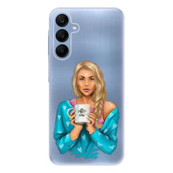 Odolné silikonové pouzdro iSaprio - Coffe Now - Blond - Samsung Galaxy A25 5G