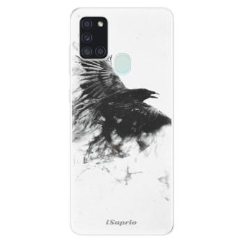 Odolné silikonové pouzdro iSaprio - Dark Bird 01 - Samsung Galaxy A21s