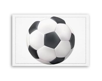 Fotoobraz 90x60 cm střední  Football