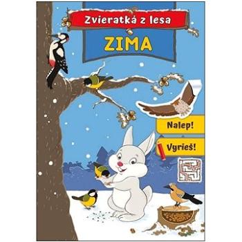 Zvieratká z lesa Zima: Nalep! Vyrieš! (978-80-567-0990-0)