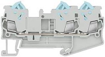 Průchodková svorka přípojka IDC Siemens 8WH30030AE00, šedá, 50 ks