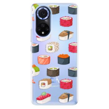 Odolné silikonové pouzdro iSaprio - Sushi Pattern - Huawei Nova 9