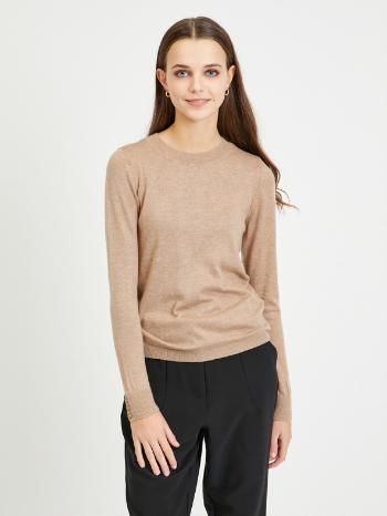 Vero Moda Silky Svetr Hnědá