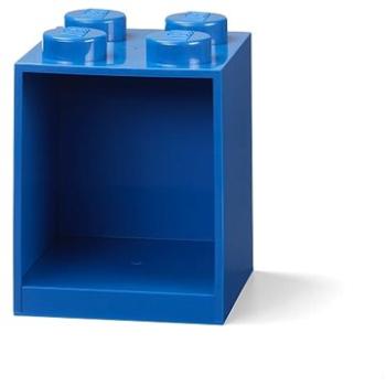 LEGO Brick 4 závěsná police - modrá (5711938033446)