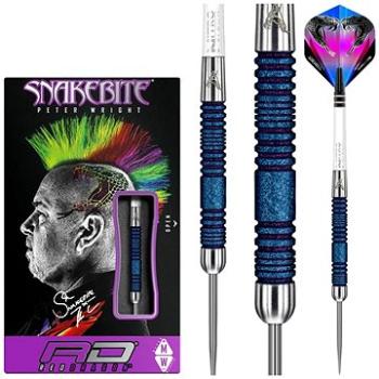 Šipky RedDragon steel Peter Wright Snakebite Euro11 Element Blue 24g, 90% wolfram (17837)