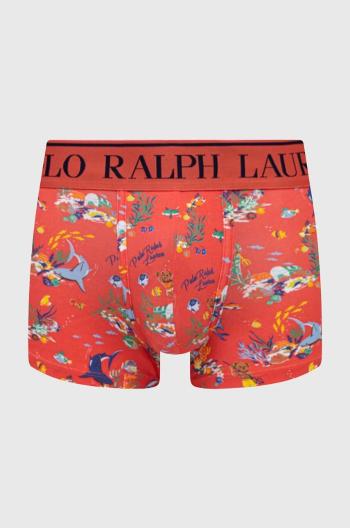 Boxerky Polo Ralph Lauren pánské, červená barva
