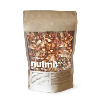 Mix přírodních ořechů 500 g bez příchuti - GymBeam