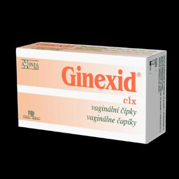 Ginexid Vaginální čípky 10 x 2 g