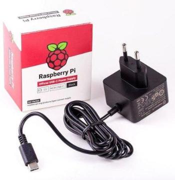 Zdroj Raspberry napájecí adaptér 3A pro Rpi 4, černý, RB-Netzteil4-B
