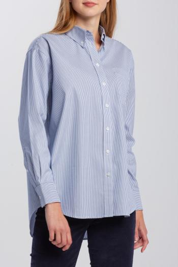 KOŠILE GANT PPO OXF STRIPE RELAXED SHIRT modrá 34