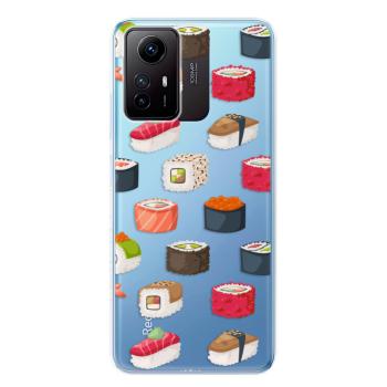 Odolné silikonové pouzdro iSaprio - Sushi Pattern - Xiaomi Redmi Note 12S