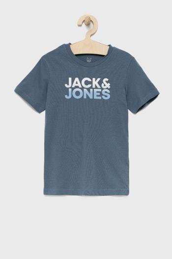 Dětské bavlněné tričko Jack & Jones s potiskem