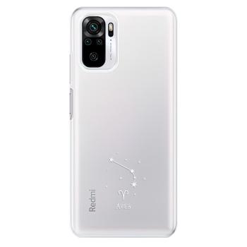 Odolné silikonové pouzdro iSaprio - čiré - Beran - Xiaomi Redmi Note 10 / Note 10S