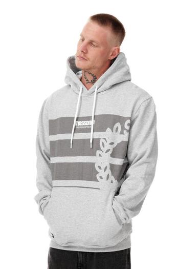 Mass Denim Sweatshirt Ghost Hoody heather grey - 2XL