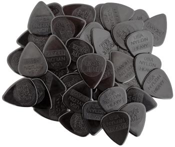 Ernie Ball 9137 Nylon Picks Heavy Black