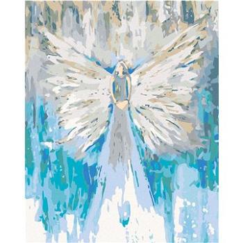 Diamondi - Diamantové malování - ANDĚLÉ OD LENKY - LOVE ANGEL, 40x50 cm, Vypnuté plátno na rám (603567B)