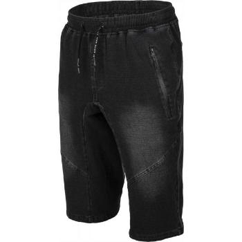 Willard ZODIAC Pánské šortky džínového vzhledu, černá, velikost XXXL