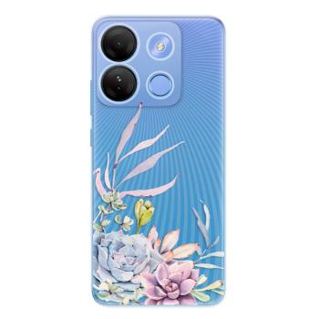 Odolné silikonové pouzdro iSaprio - Succulent 01 - Infinix Smart 7