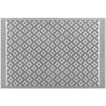 Venkovní koberec 120 x 180 cm šedý THANE, 199356 (beliani_199356)