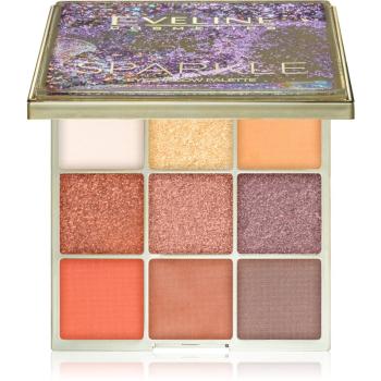 Eveline Cosmetics Sparkle paletka očních stínů 19,8 g