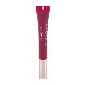 Clarins Velvet Lip Perfector 12 ml rtěnka pro ženy 04 Velvet Raspberry tekutá rtěnka