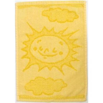 Profod Dětský ručník Sun yellow 30×50 cm (040134-FROGGRYELA)