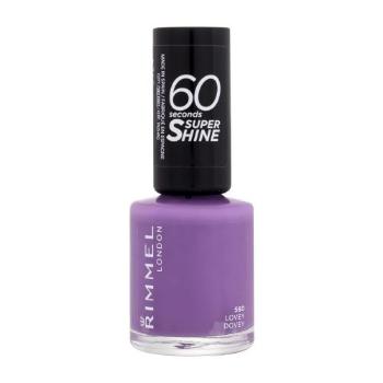 Rimmel London 60 Seconds Super Shine 8 ml lak na nehty pro ženy 560 Lovey Dovey