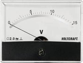 Analogové panelové měřidlo VOLTCRAFT AM-86X65/15V/DC 15 V