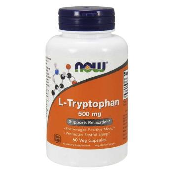 L-Tryptofan 500 mg 60 kaps. - NOW Foods