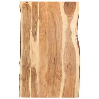 Stolní deska masivní akáciové dřevo 100 × (50–60) × 3,8 cm (286332)