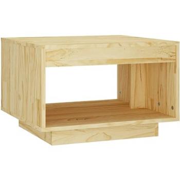 SHUMEE Konferenční stolek 50 × 50 × 33,5 cm masivní borové dřevo, 808503 (808503)