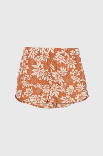 Dětské kraťasy Vans AMSTONE PULL ON SHORT GR oranžová barva, vzorované